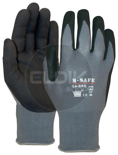M-safe NITRI-TECH FOAM Nitril coated handschoen, 14-690 - 11469010