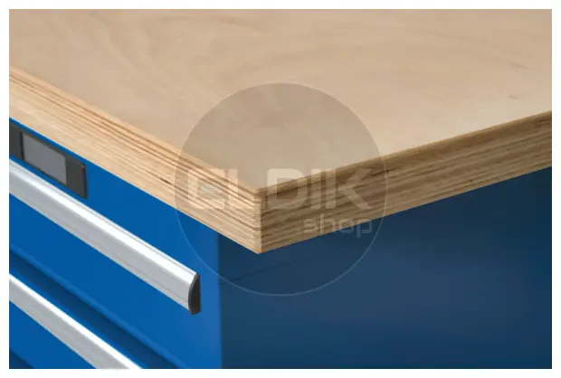 Lista 40.025.000 Werkbankblad multiplex | B1500 x D750 x H40 mm